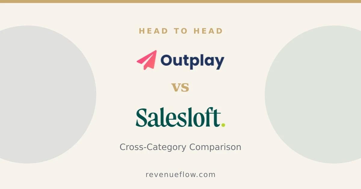 Branded cover: Outplay vs Salesloft: Cross-Category Comparison