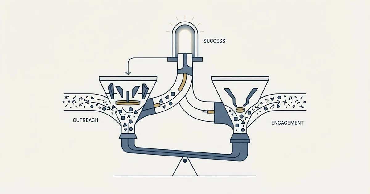 Editorial illustration for Outplay vs Success.ai