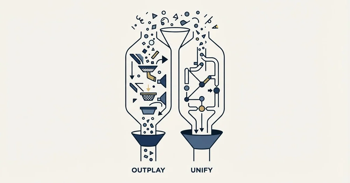 Editorial illustration for Outplay vs Unify