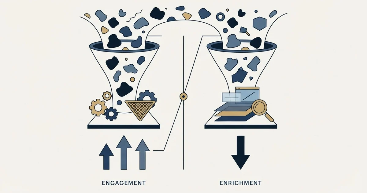 Editorial illustration for Overloop AI vs PredictLeads