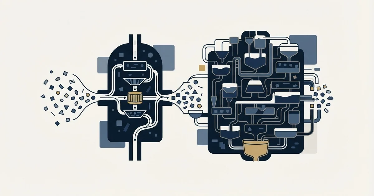 Editorial illustration for Overloop AI vs Salesforce