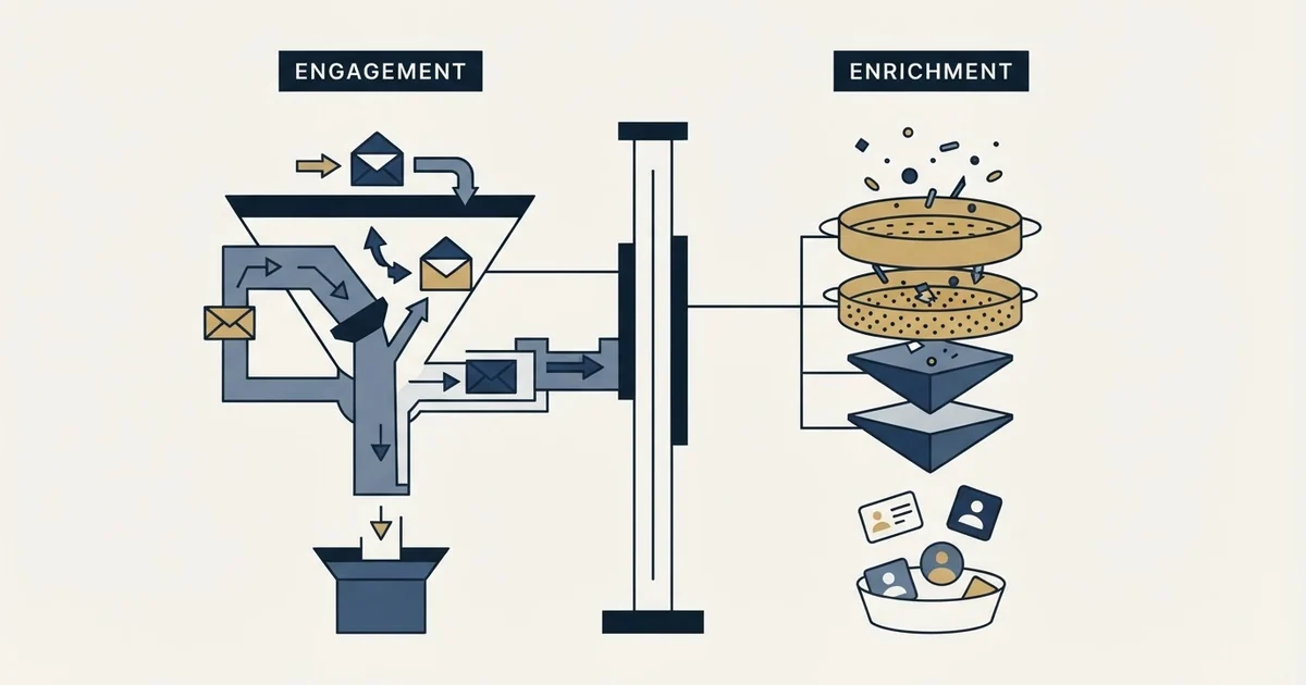 Editorial illustration for Overloop AI vs Skrapp.io