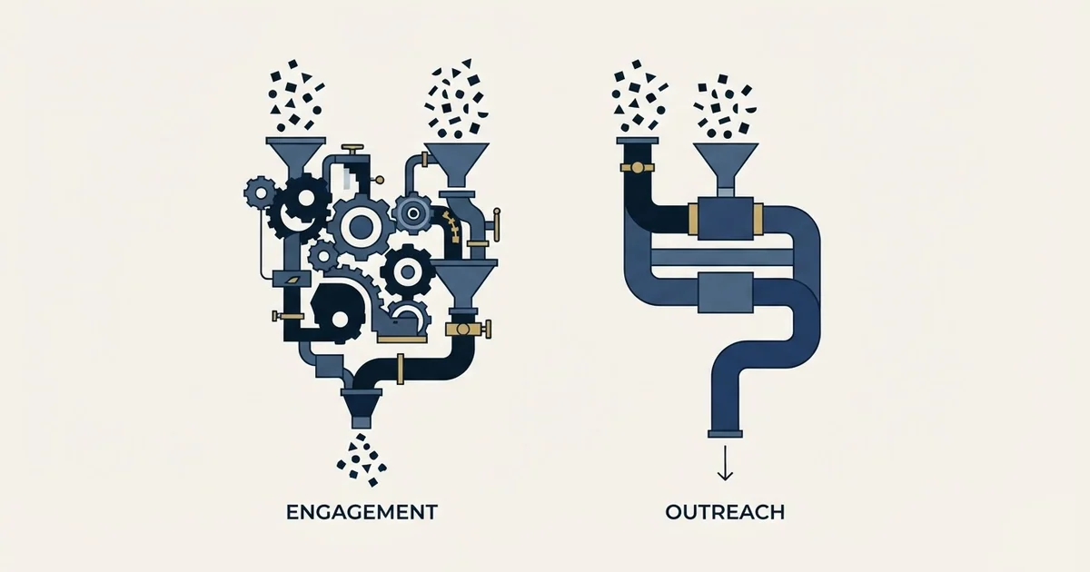 Editorial illustration for Overloop AI vs SmartReach.io