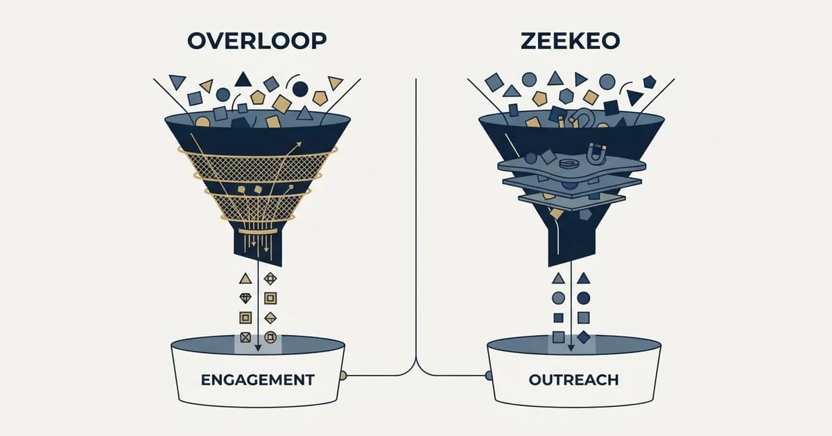 Editorial illustration for Overloop AI vs Zeekeo