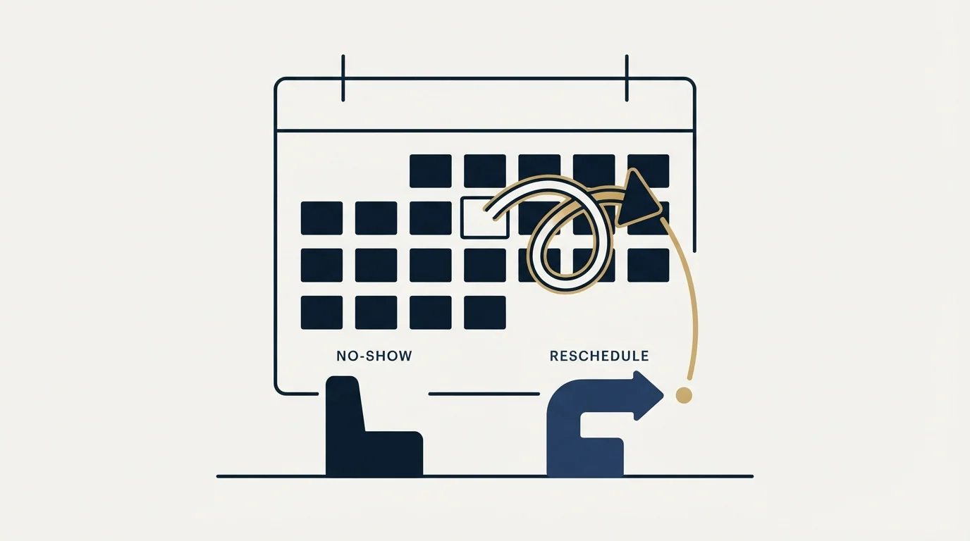 Section illustration: No-shows and reschedules