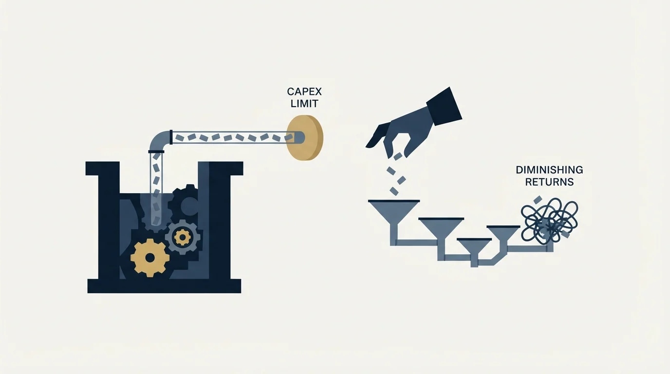 Section illustration: Where each model stops making sense