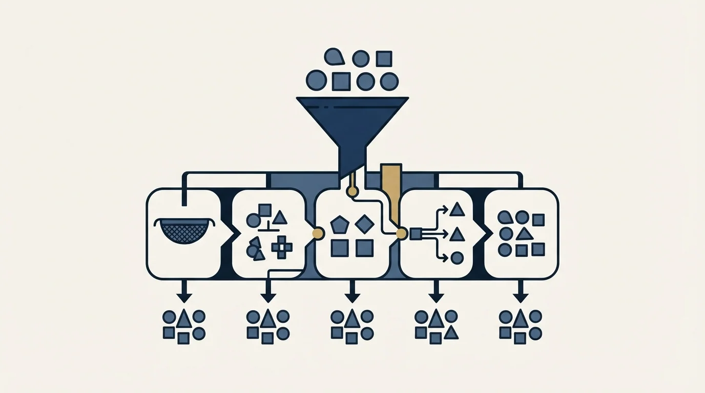 Section illustration: The five things it does