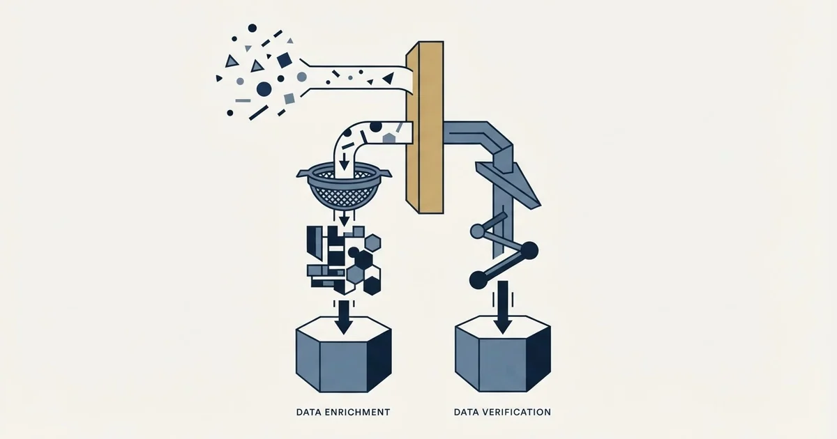 Editorial illustration for People Data Labs vs Verifalia