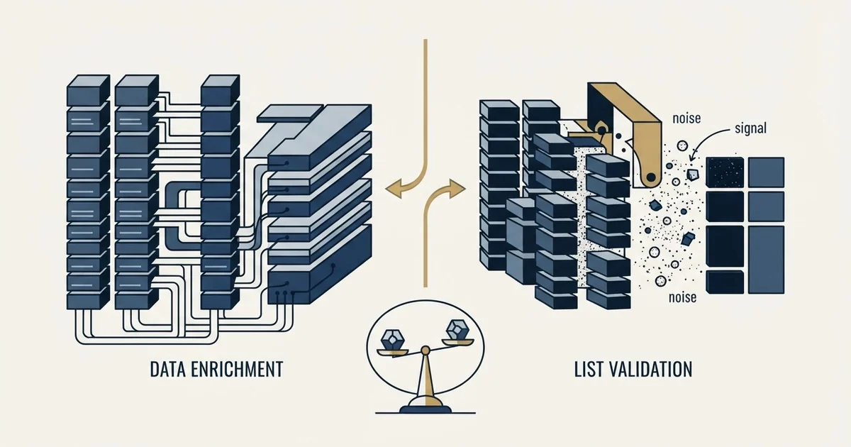 Editorial illustration for People Data Labs vs ZeroBounce