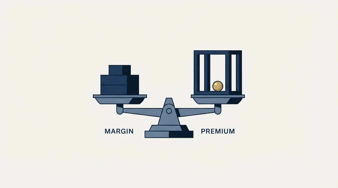 Section illustration: Why the premium is not margin