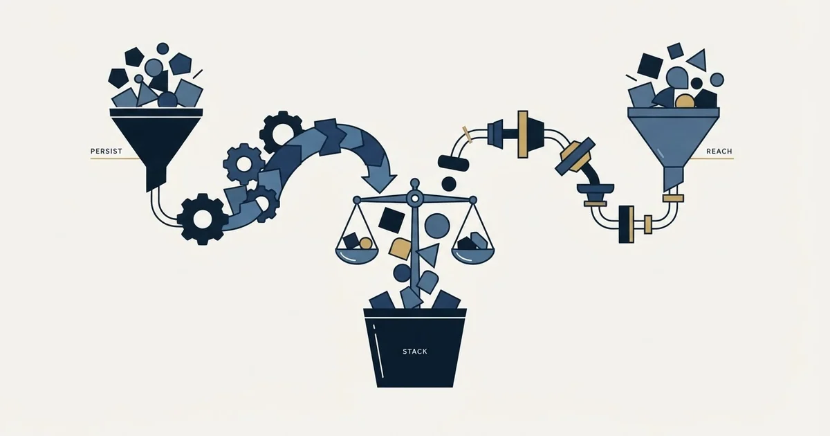 Editorial illustration for PersistIQ vs ReachInbox