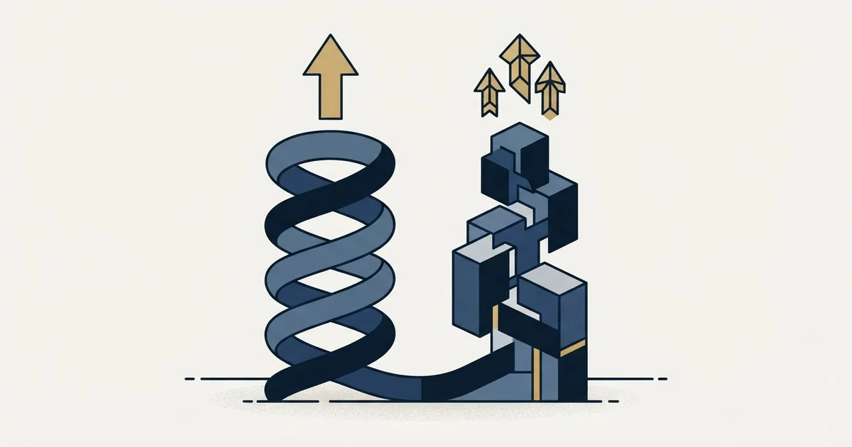 Editorial illustration for PersistIQ vs Saleshandy