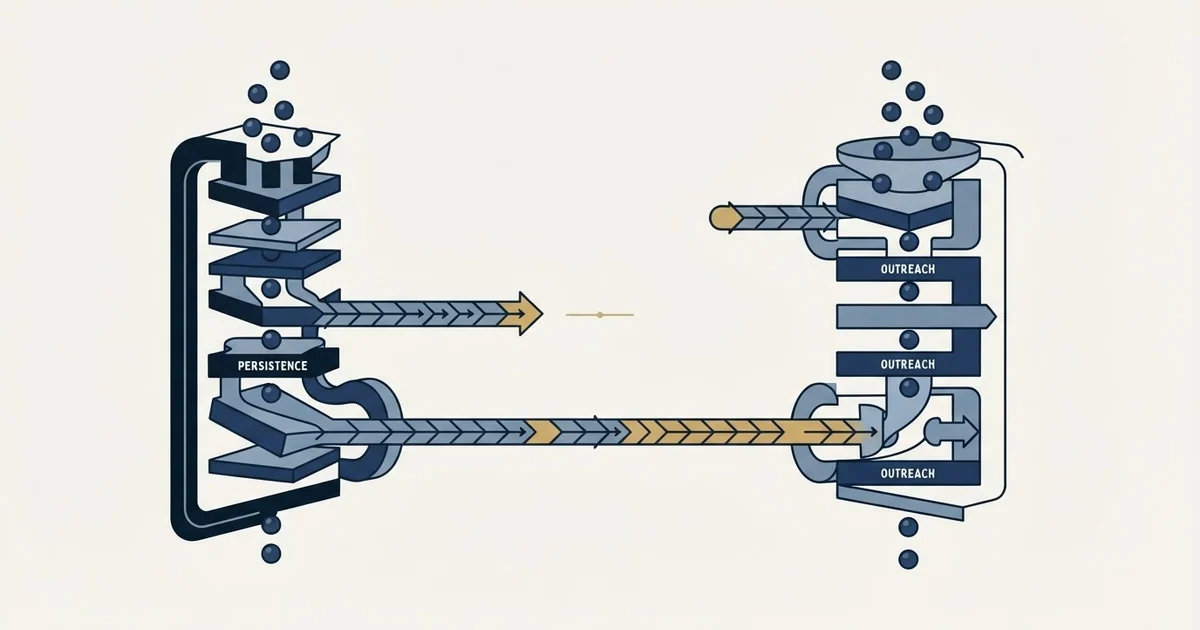 Editorial illustration for PersistIQ vs Woodpecker