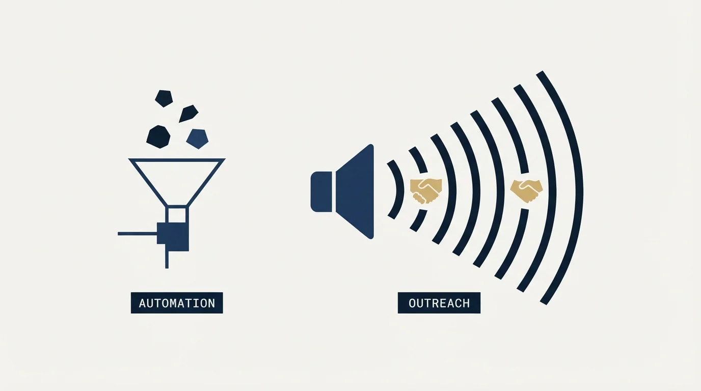 Section illustration: If you actually wanted outreach