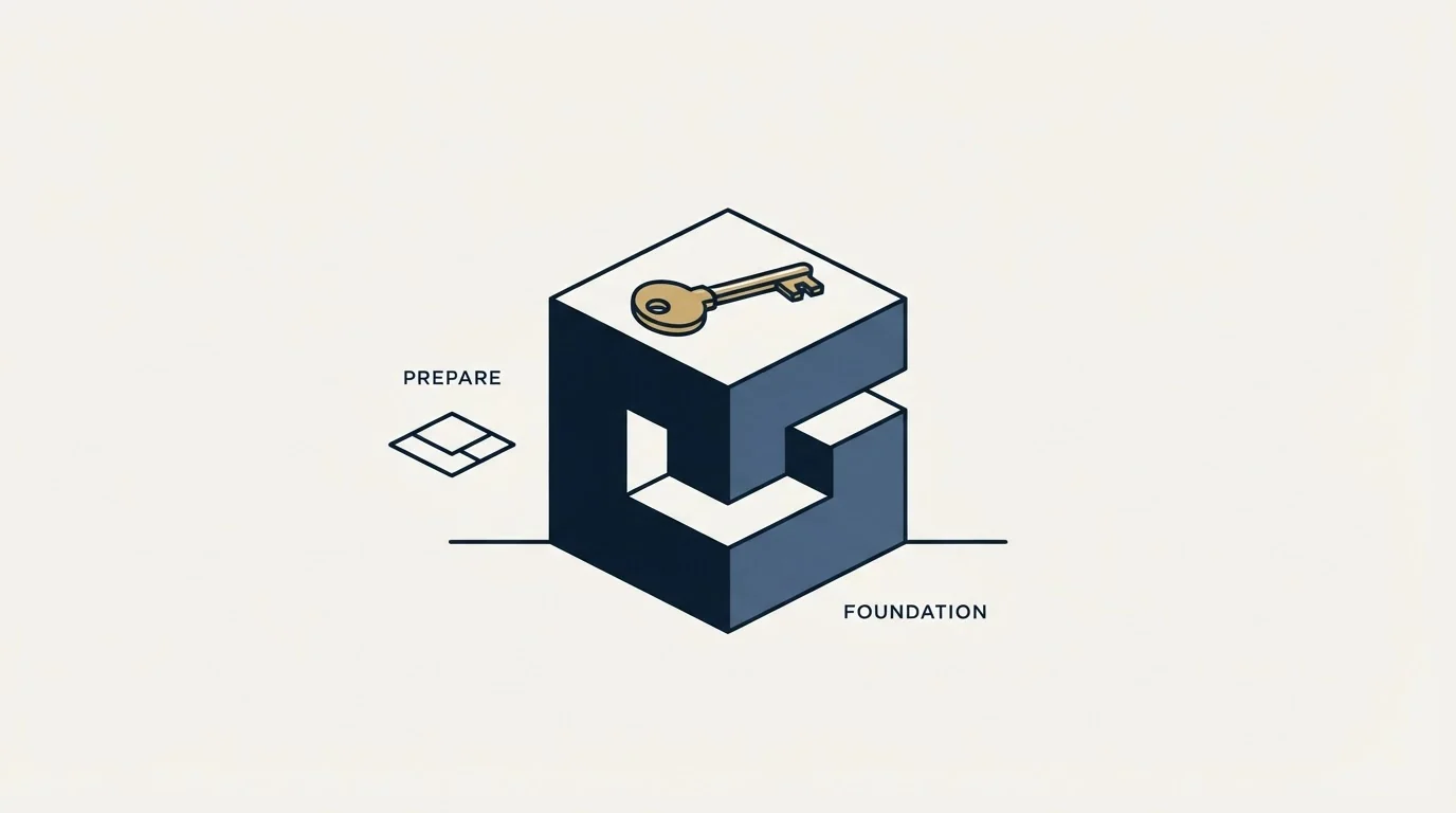 Section illustration: What to settle before integrating