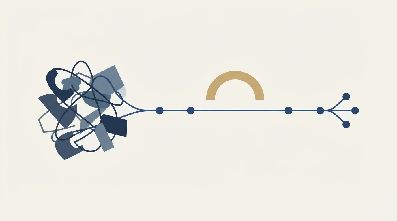 Section illustration: Why a single line is the right default for most