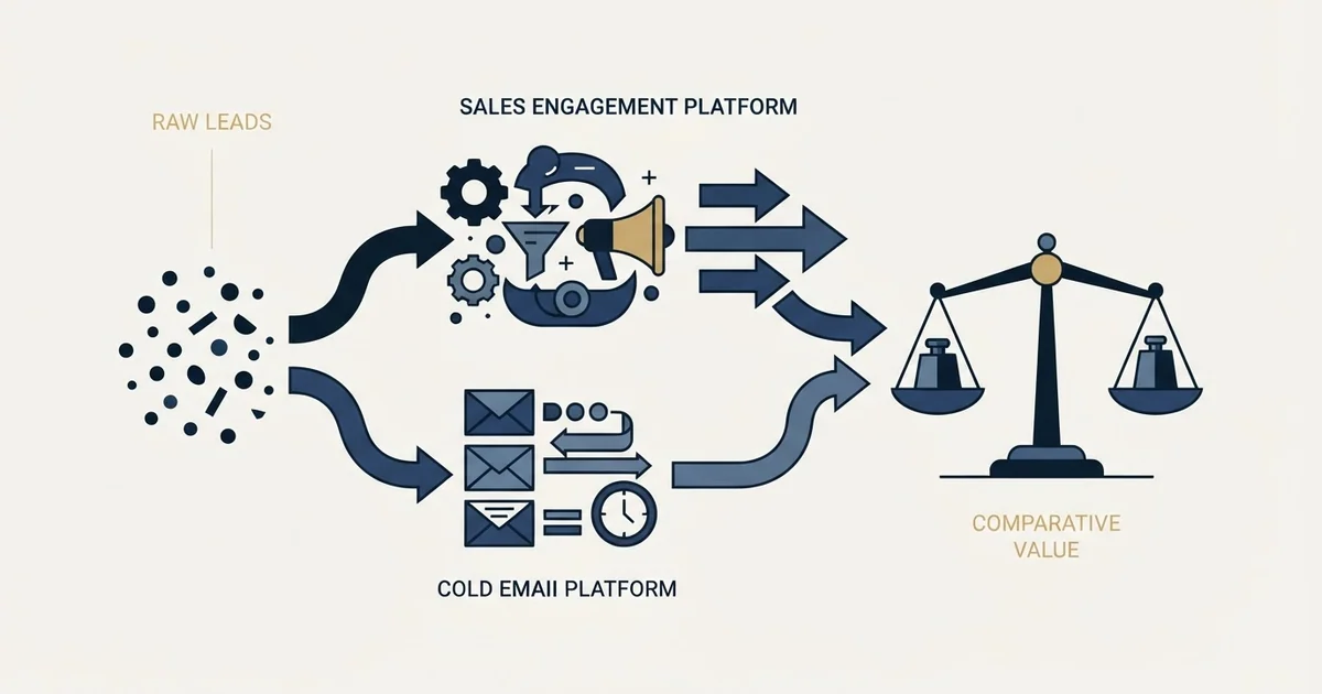 Editorial illustration for PhoneBurner vs SalesBlink