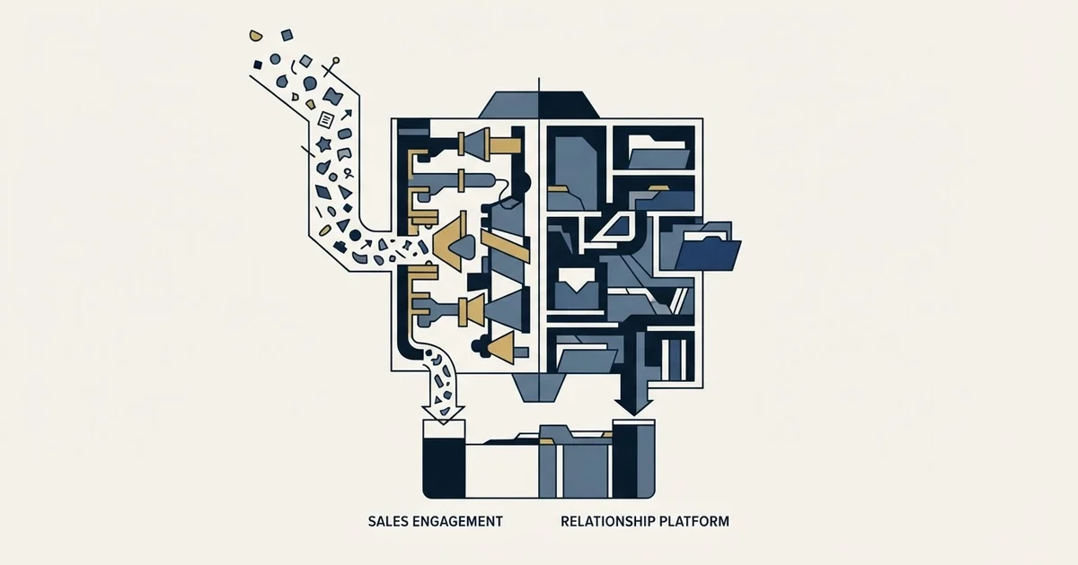 Editorial illustration for PhoneBurner vs Zoho CRM