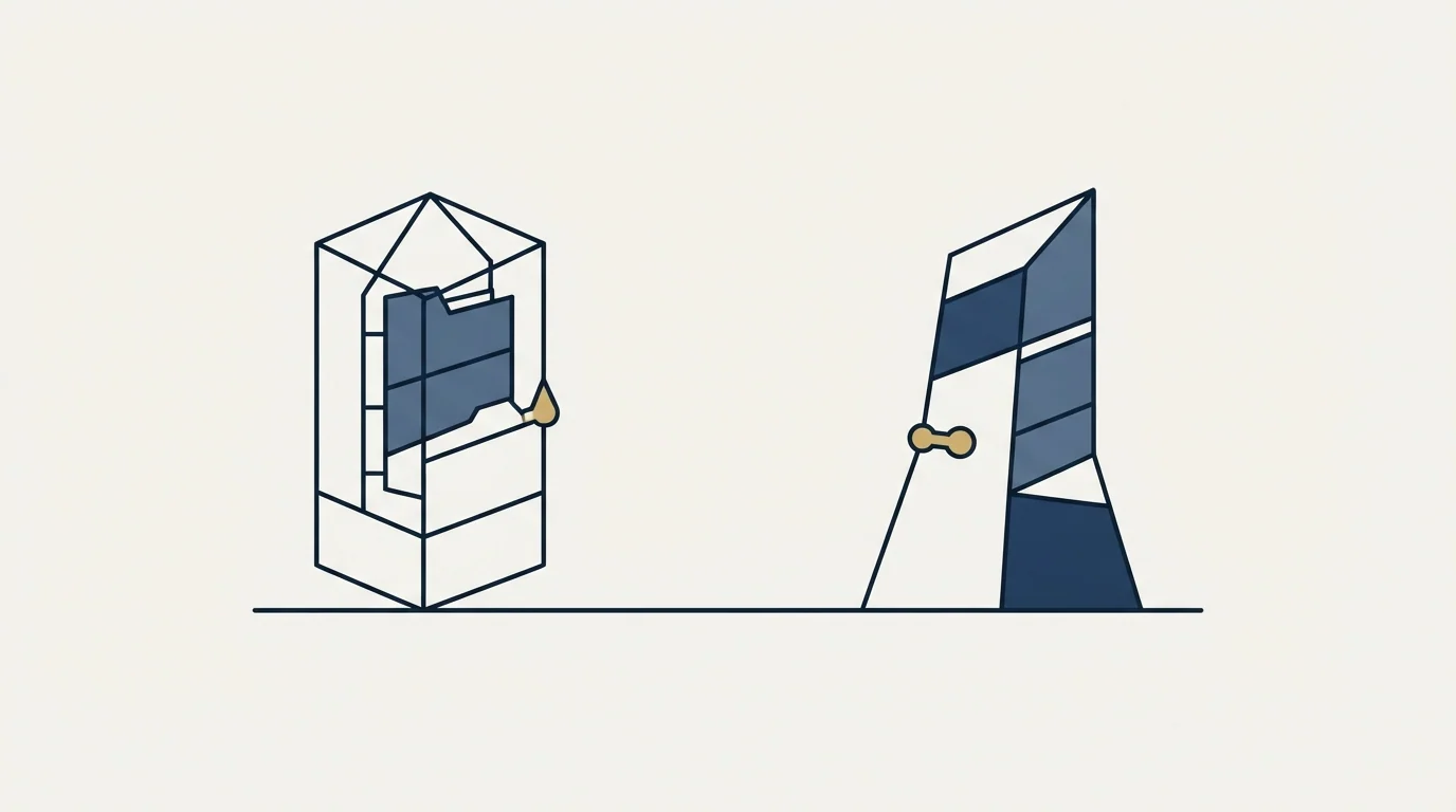 Section illustration: The two providers are not the same product