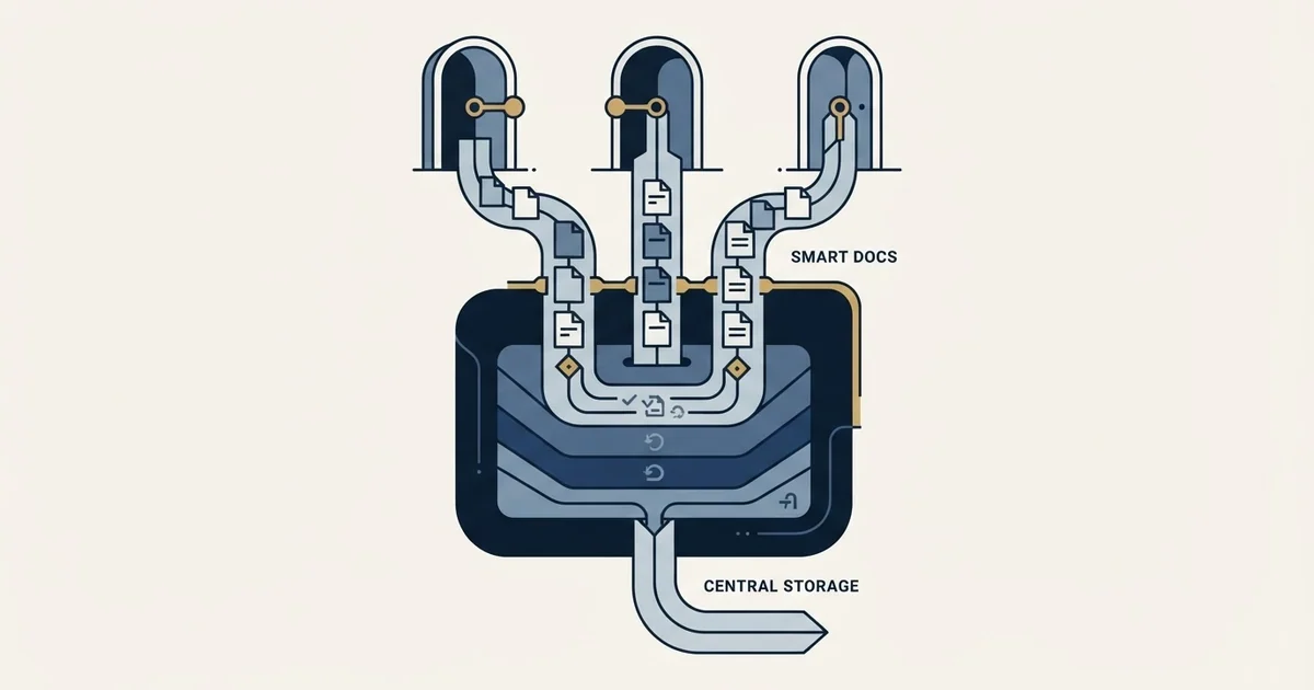 Editorial illustration for Pipedrive Smart Docs