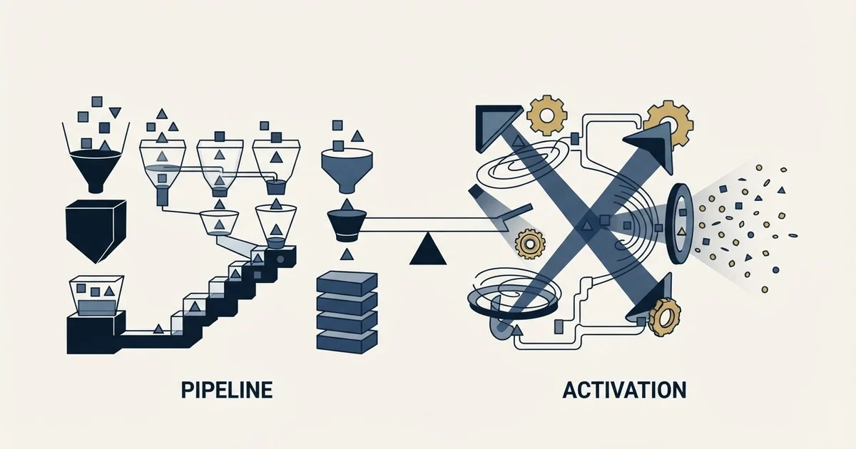 Editorial illustration for Pipedrive vs Regie.ai