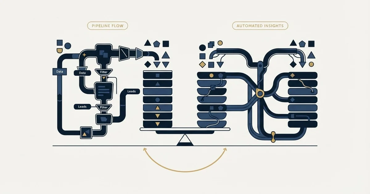 Editorial illustration for Pipedrive vs Salesflare