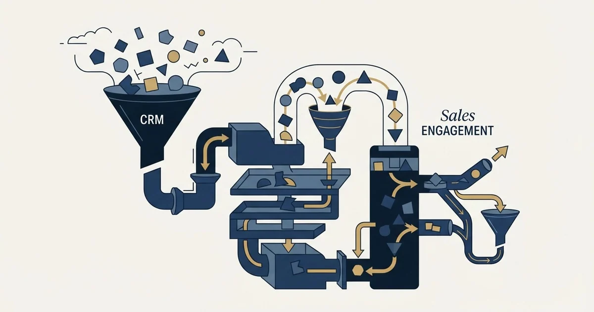 Editorial illustration for Pipedrive vs Salesflow