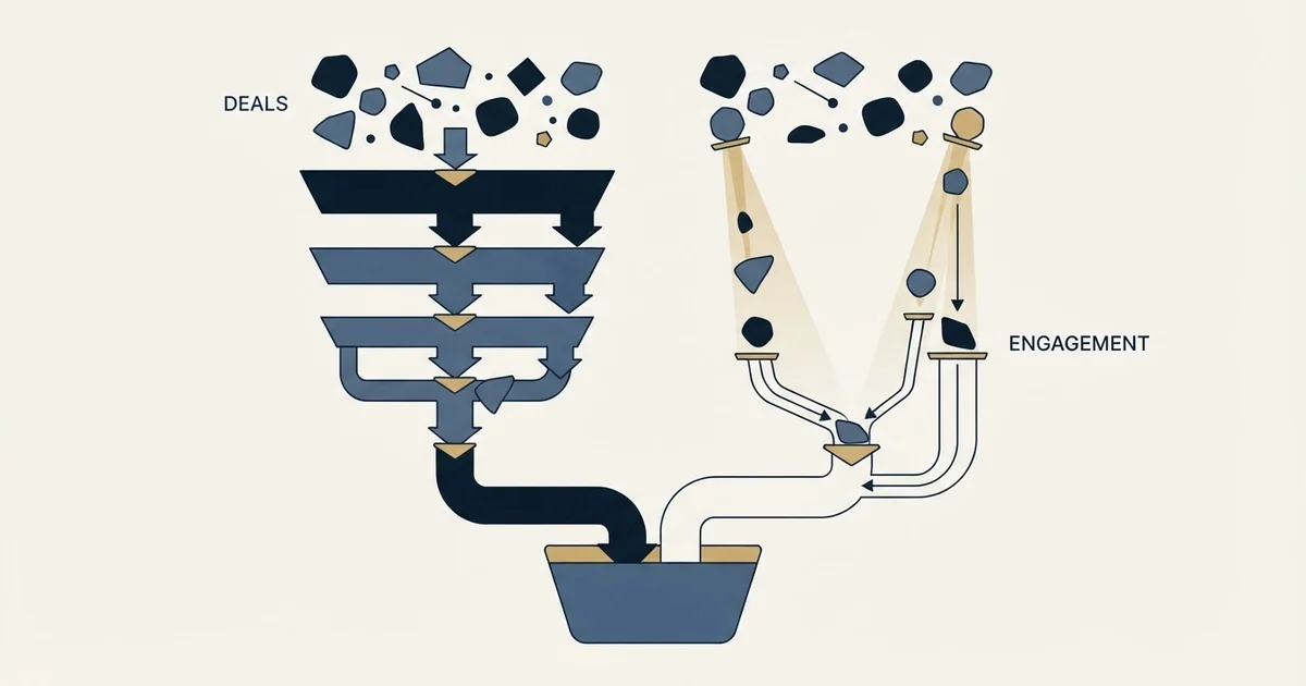 Editorial illustration for Pipedrive vs Salesforge