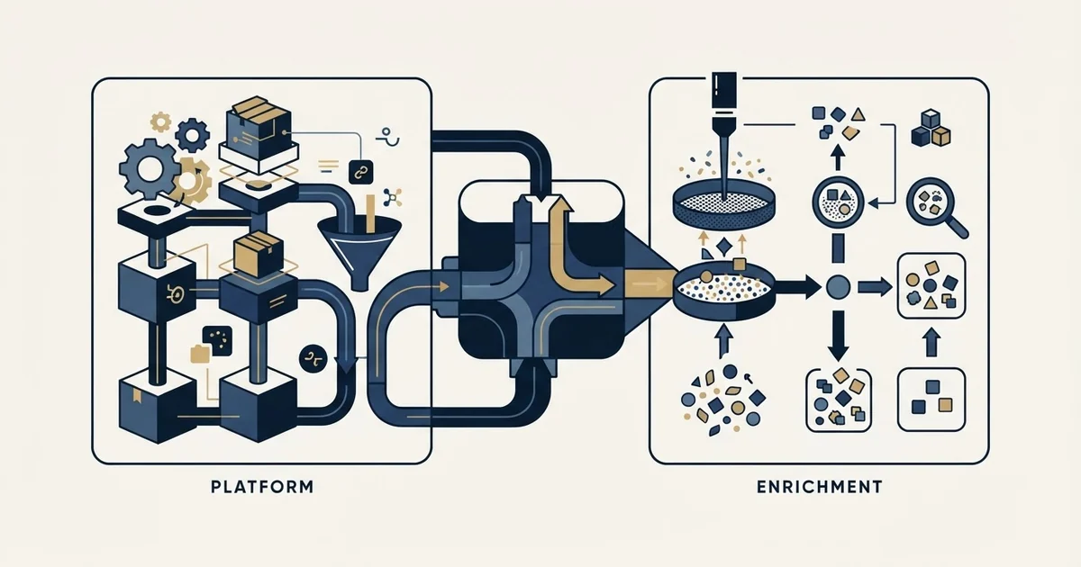Editorial illustration for Pipedrive vs Tomba