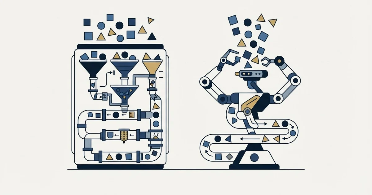 Editorial illustration for Pipeline CRM vs SalesRobot