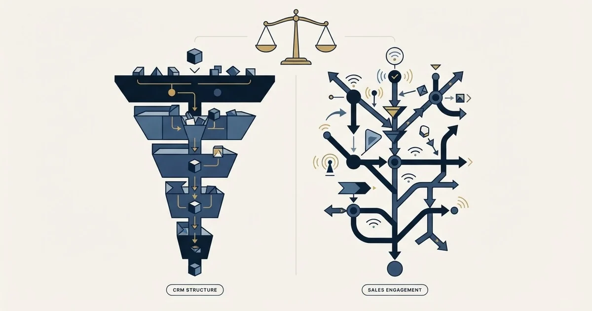 Editorial illustration for Pipeline CRM vs Skylead