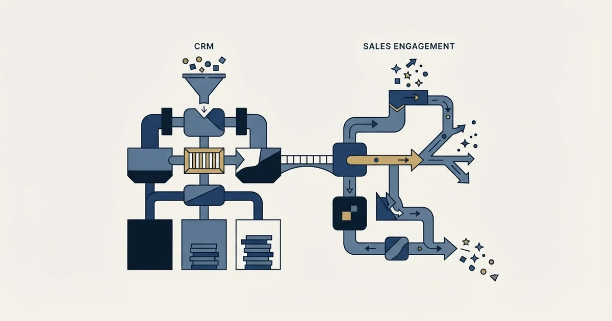 Editorial illustration for Pipeline CRM vs Zeliq