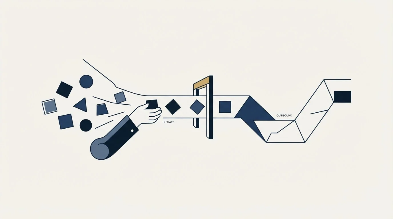Section illustration: What it means for outbound