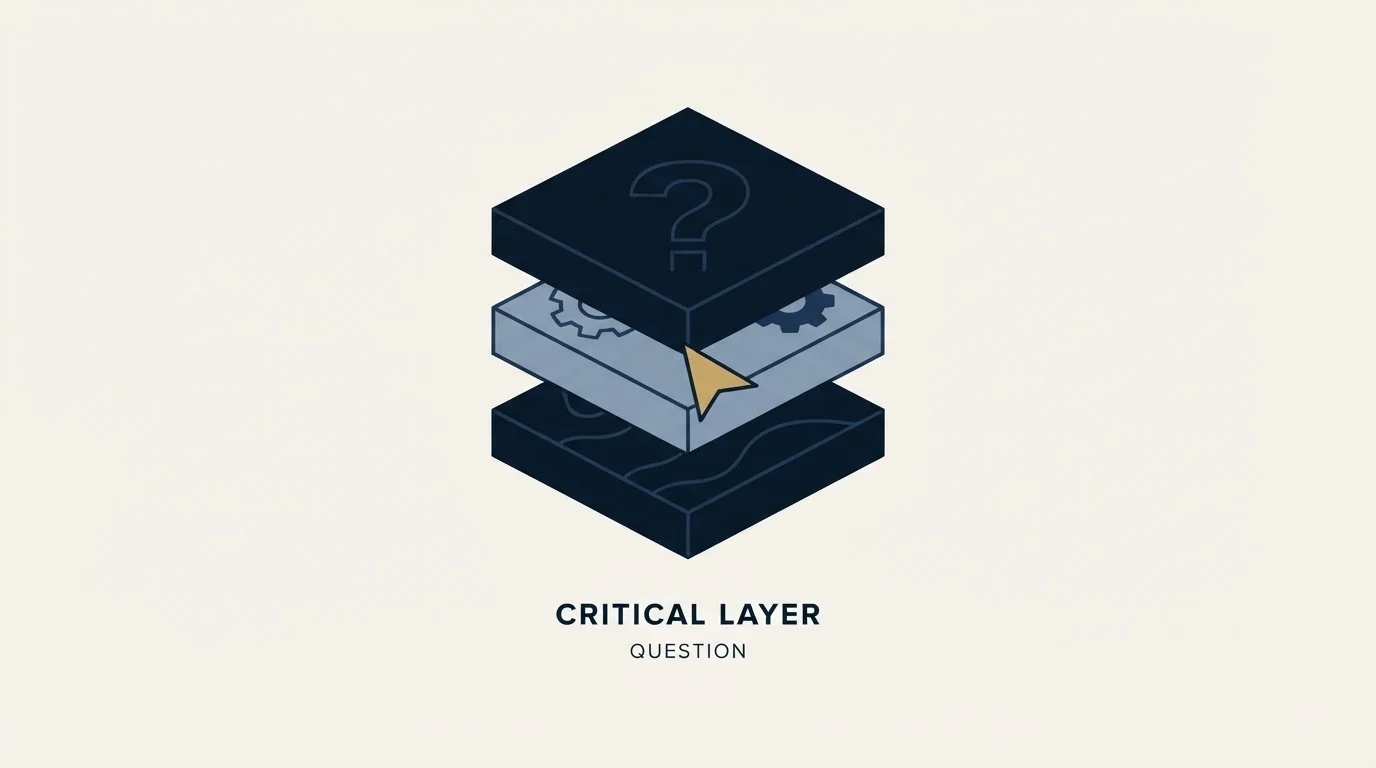Section illustration: The questions that actually decide it