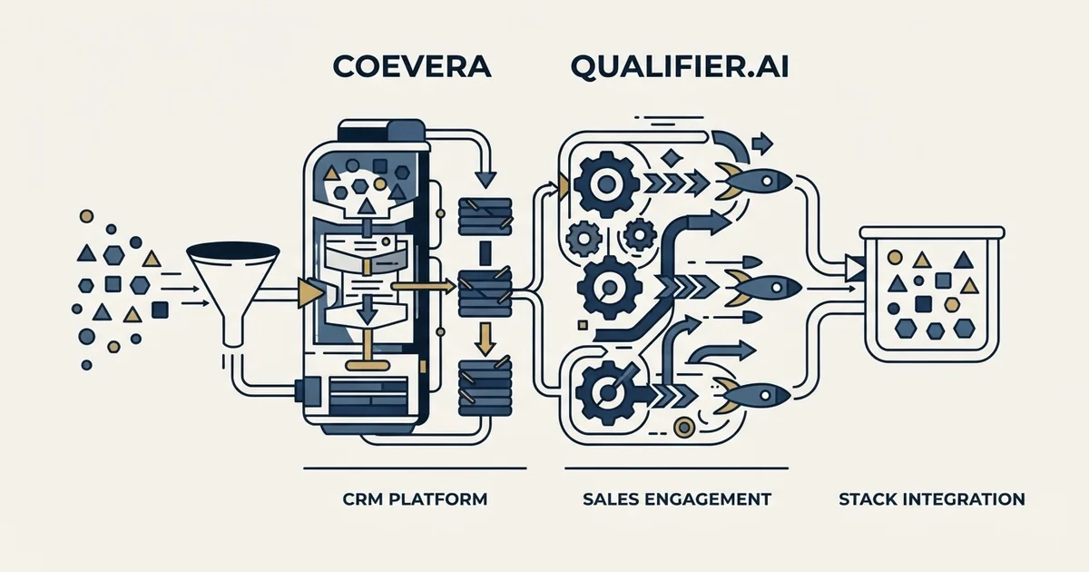 Editorial illustration for Coevera vs Qualifier.ai