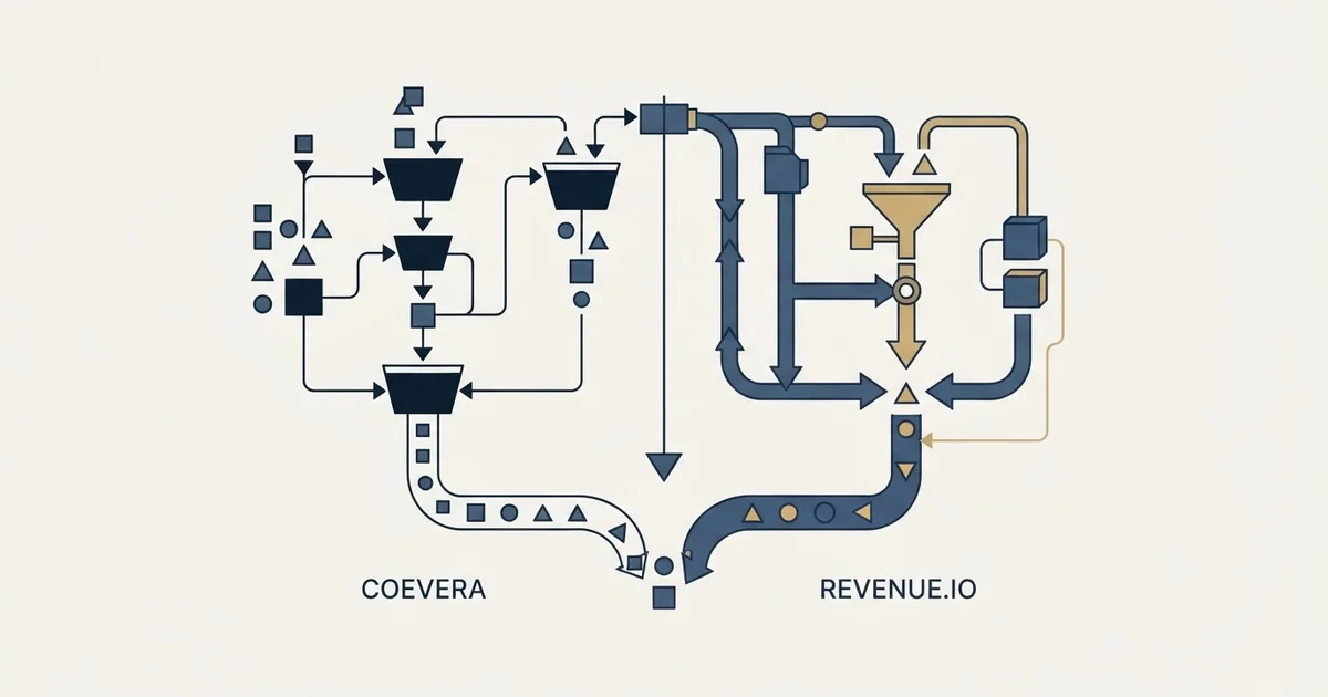 Editorial illustration for Coevera vs Revenue.io