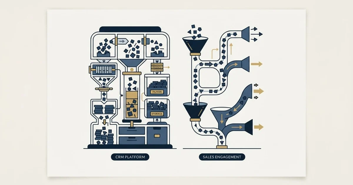 Editorial illustration for Coevera vs Salesgear