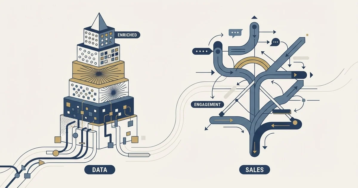 Editorial illustration for PredictLeads vs Revenue.io