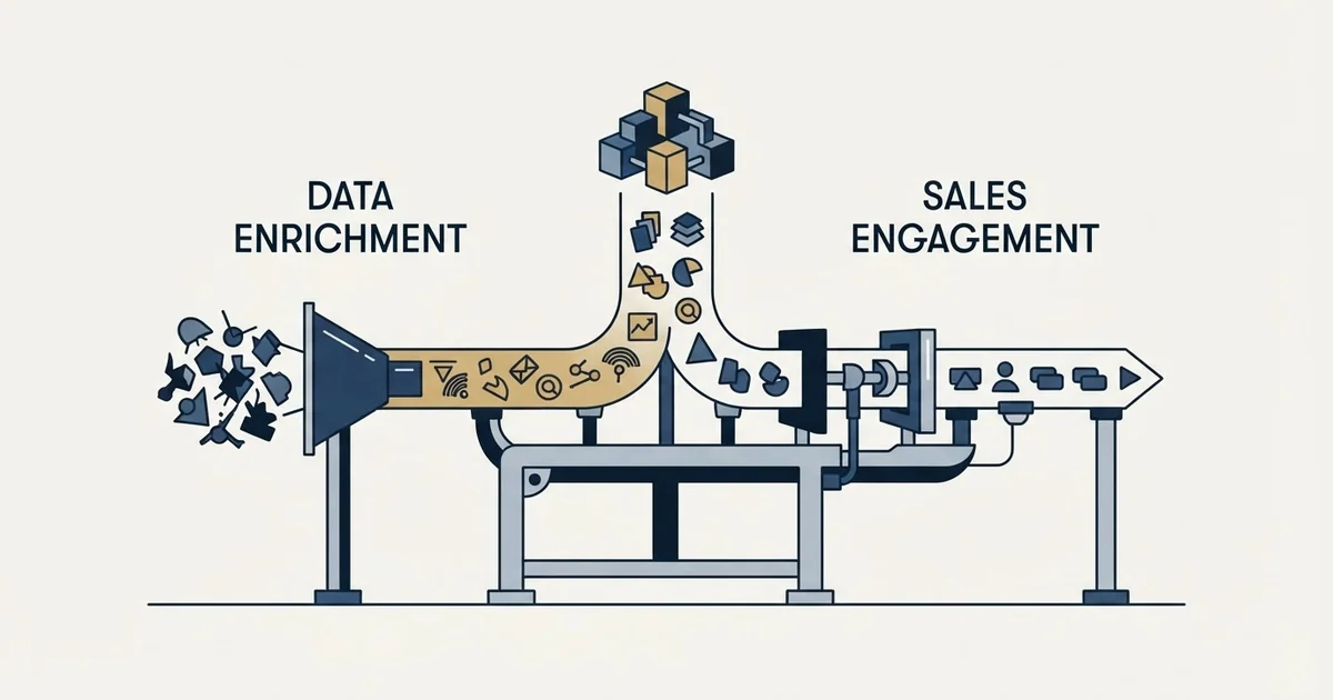 Editorial illustration for PredictLeads vs Salesgear