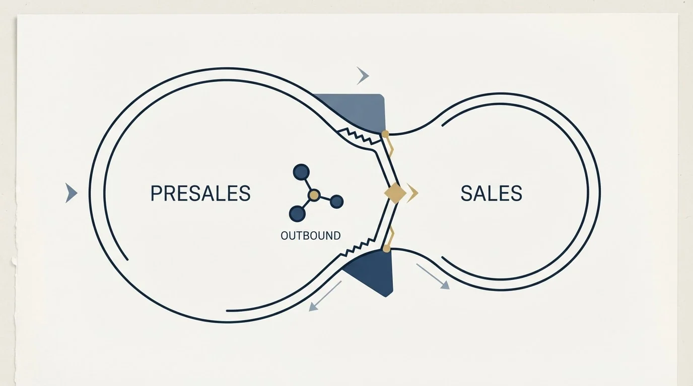 Section illustration: Where outbound sits against both