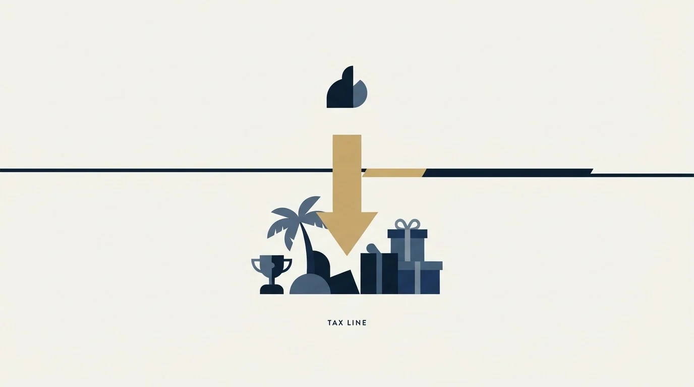 Section illustration: The tax line, which most guides skip