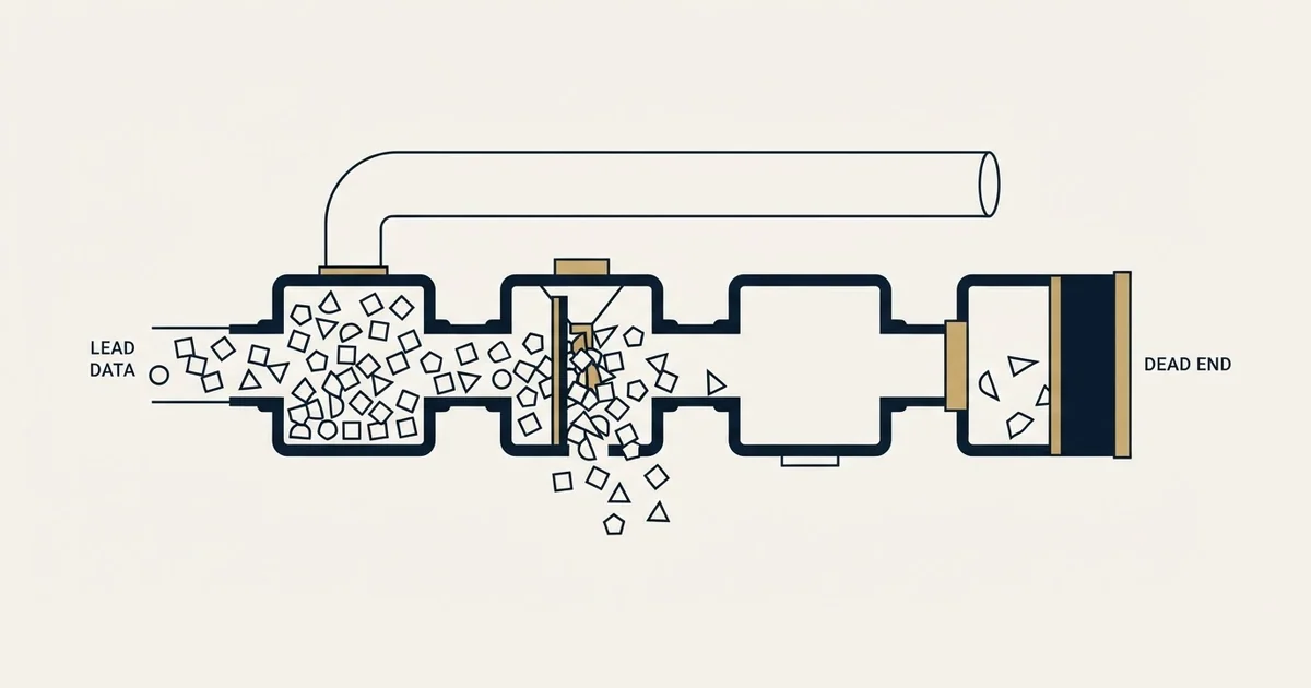Editorial illustration for The Last Outbound Agency Did Not Deliver