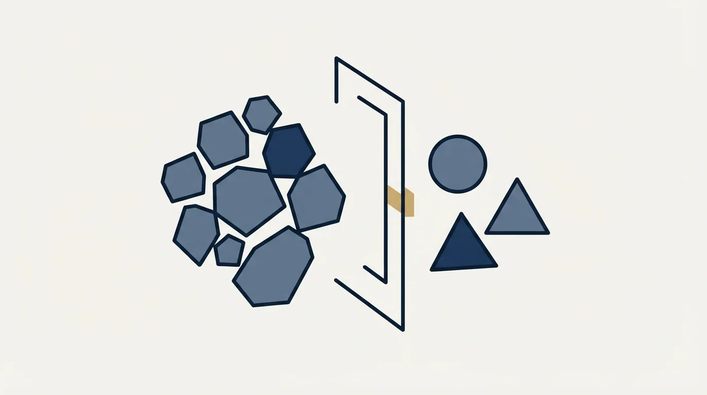 Section illustration: The boundary is an operational decision, not a vocabulary one