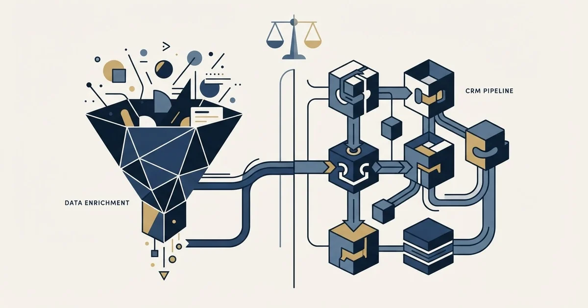 Editorial illustration for Prospeo vs Salesflare