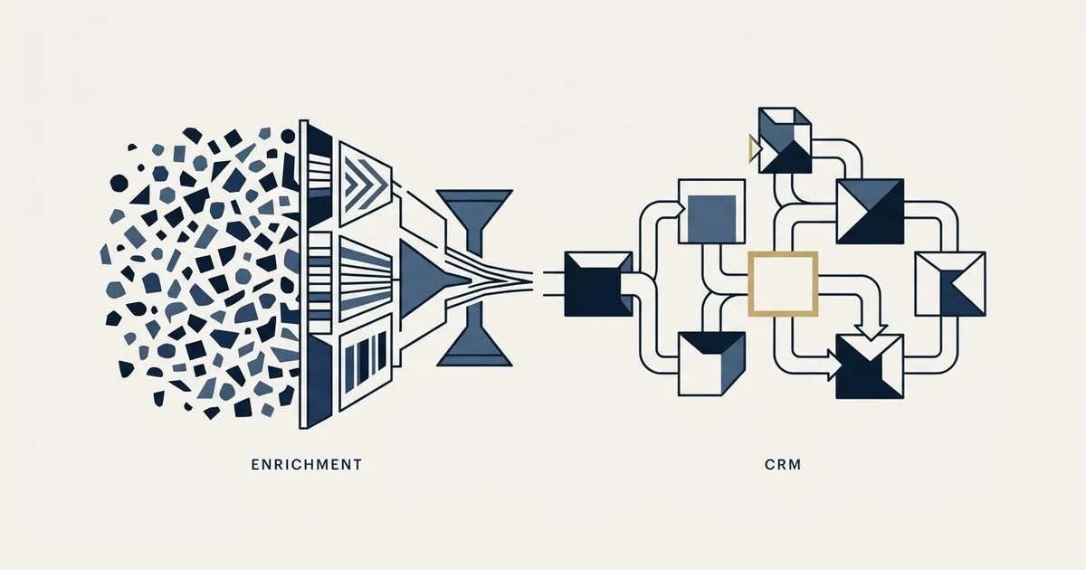 Editorial illustration for Prospeo vs Teamgate