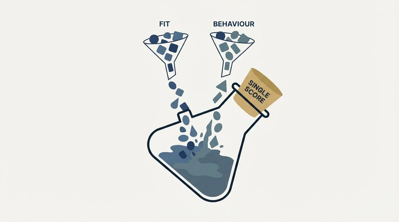 Section illustration: What must never be in the model