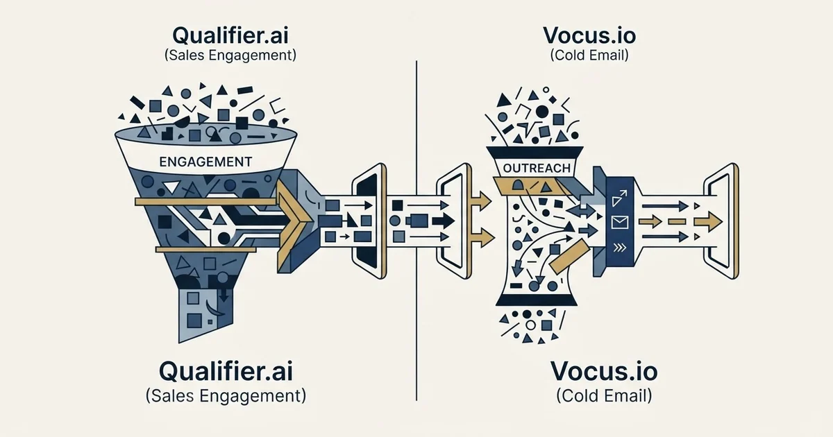 Editorial illustration for Qualifier.ai vs Vocus.io