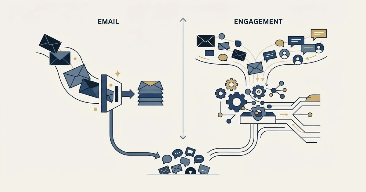 Editorial illustration for QuickMail vs Salesflow