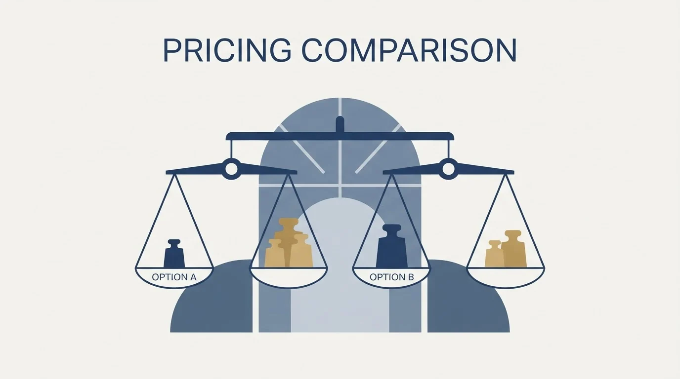 Section illustration: Pricing Comparison