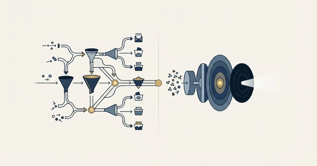 Editorial illustration for ReachInbox vs Warmy